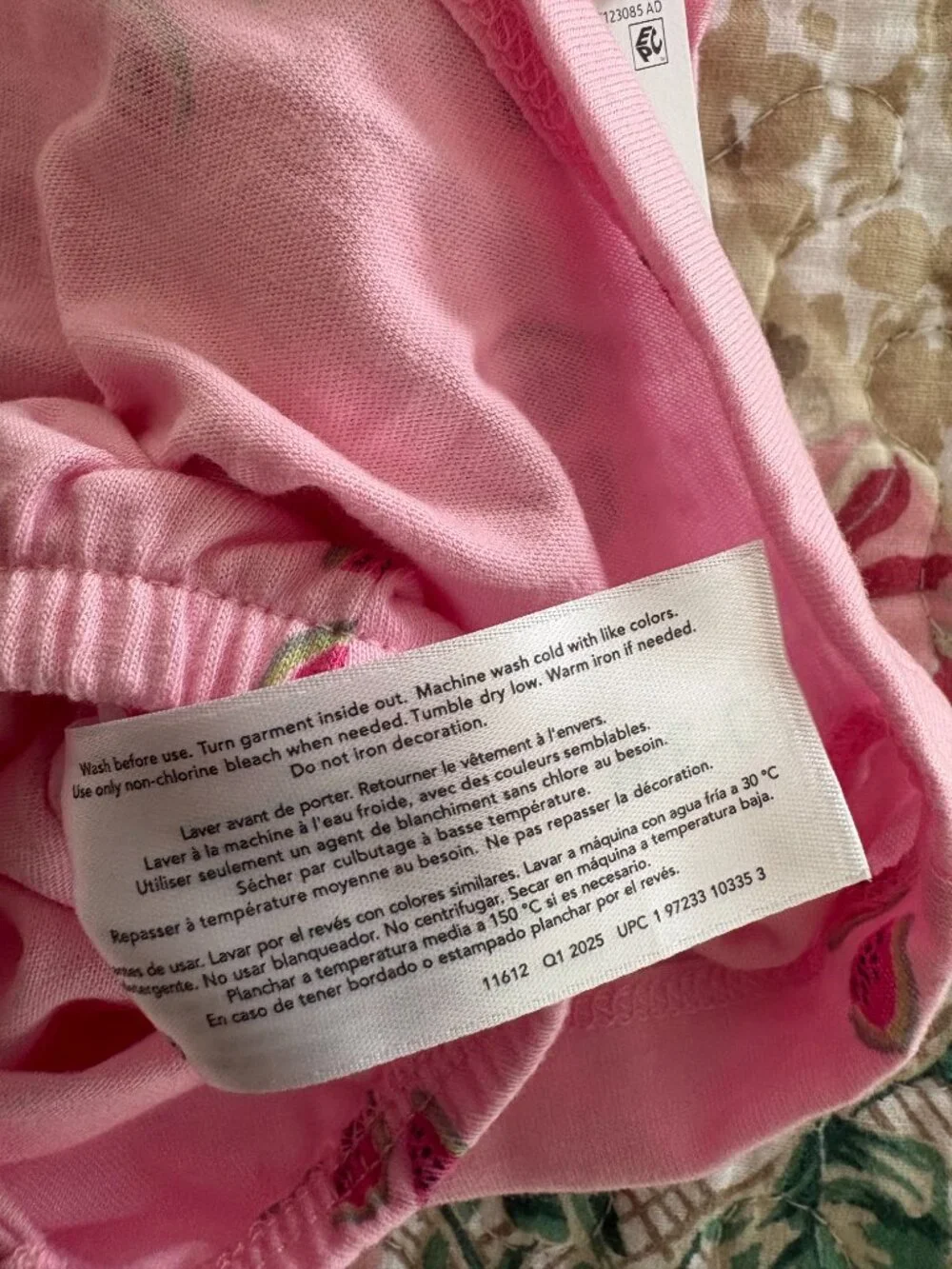 Carter's Baby Girl Watermelon Dress & Diaper Cover Size 0-3 months